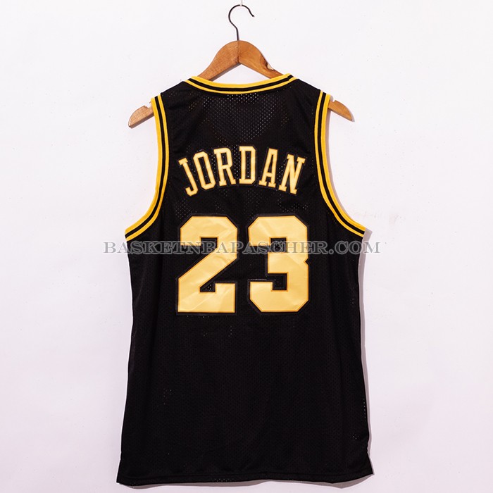 Maillot Chicago Bulls Michael Jordan 1998 NBA Fianls Retro Noir